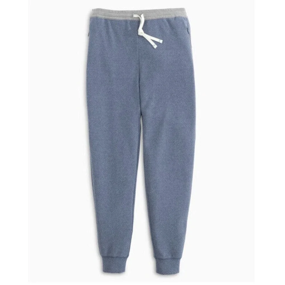 New $100 Southern Tide Backrush Heather Jogger Seven Seas‎ Blue Men's Size XXL